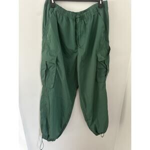 Aerie Offline Chill Moves Cargo Green Pants Women’s Size XL NEW